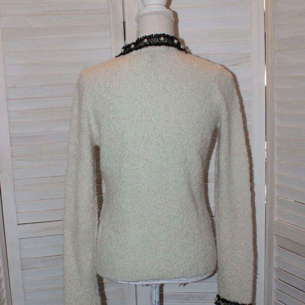 White House Black Market Cardigan Sweater Small - Picture 5 of 6